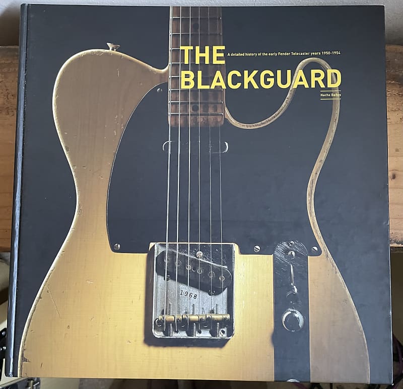 The Blackguard By Nacho Banos Book No.1968 Fender Esquire, Reverb