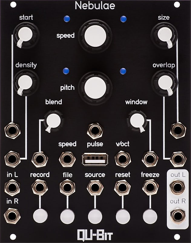 Qu-Bit Electronix Nebulae v2 グラニュラーサンプラー Qu-Bit Electronix Nebulae v2 Granular Sampler and DSP | Reverb