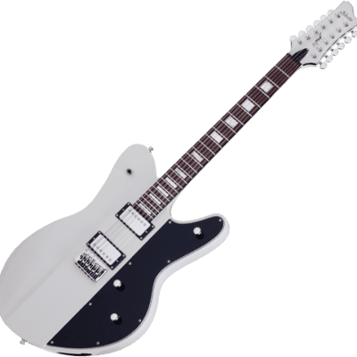 Schecter Robert Smith Ultracure-XII Electric Guitar Vintage White for sale