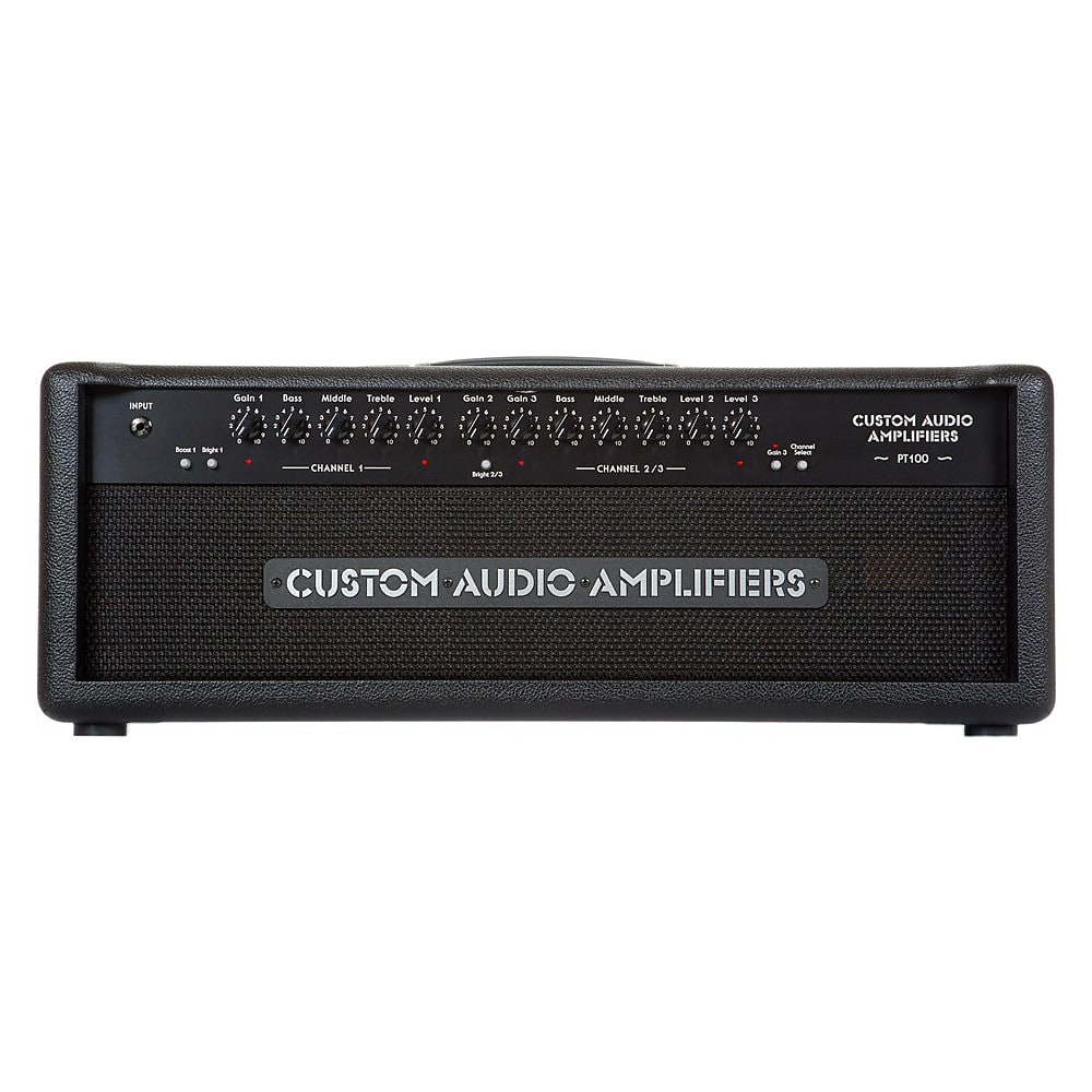 Custom Audio Amplifiers PT100 3Channel 100Watt Guitar Amp Reverb