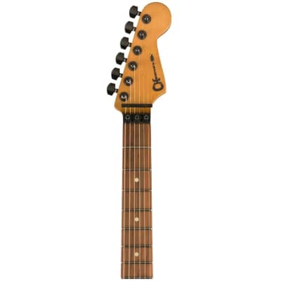 Charvel ProMod Relic San Dimas Style 1 HH FR PF Pau Ferro Electric Guitar (Weatherd White) image 6