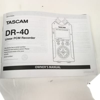 Tascam DR-40 Portable Digital Recorder image 6