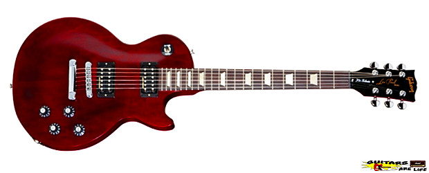 Gibson Les Paul Studio -- '70s Tribute Wine Red, Over $250