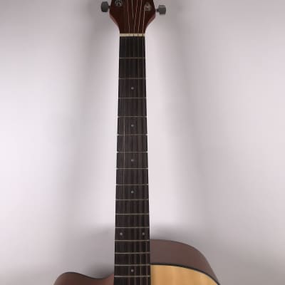 Kona K1 Left Handed Dreadnought Cutaway Acoustic Guitar image 3
