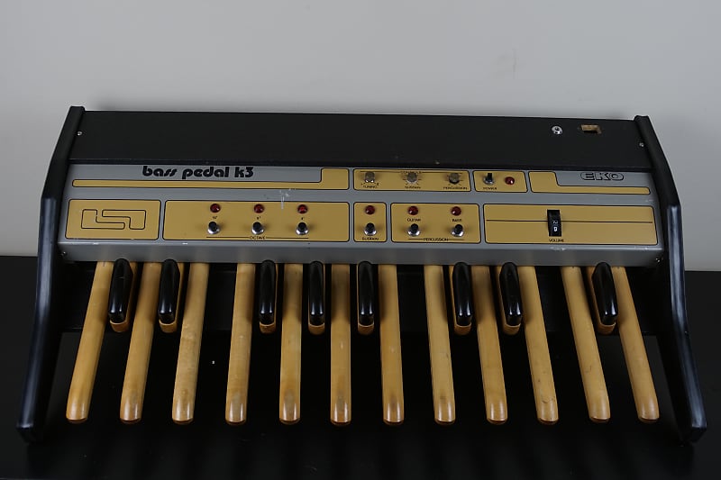 Eko Bass Pedal K3 vintage bass mono synth like Moog Taurus Reverb