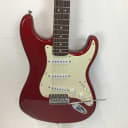 Used Squier AFFINITY STRAT Electric Guitars Red