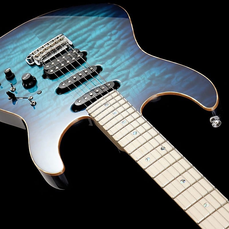 JAMES TYLER Made in Japan Studio Elite Alder/Maple with Tone (Trans Blue  Burst/MH/NB) SN/J21084