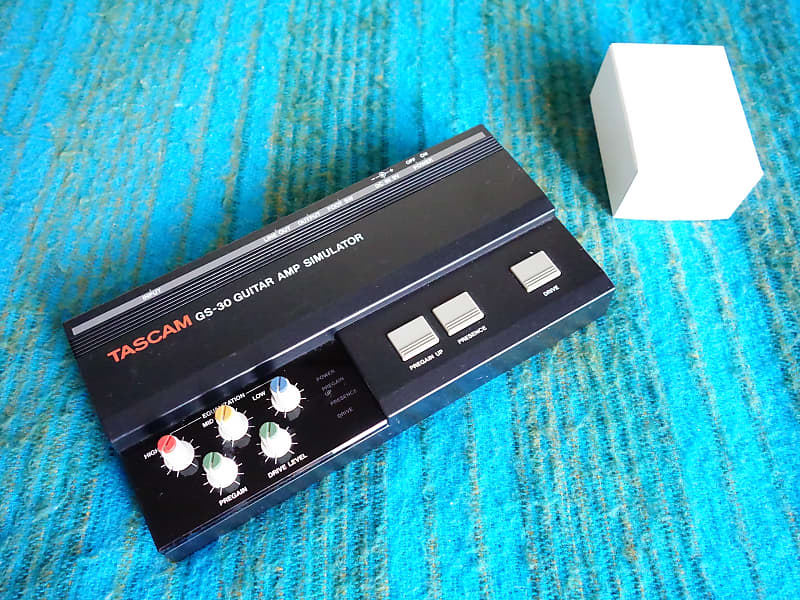 ギター TASCAM GS-30 GUITAR AMP SIMULATOR Tascam GS-30 (HSR Mar 89)