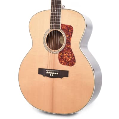 Guild Westerly BT-258E Deluxe 8-String Baritone Archback Jumbo Spruce/Rosewood Natural Gloss image 2