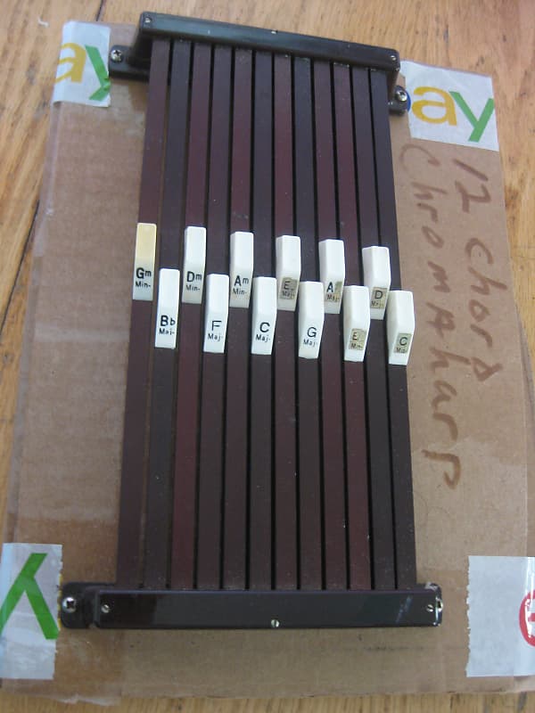 Chromaharp Autoharp 12 Chord Bar Conversion Kit Reverb