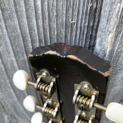 1961  Gibson Melody Maker Sunburst Vintage image 5