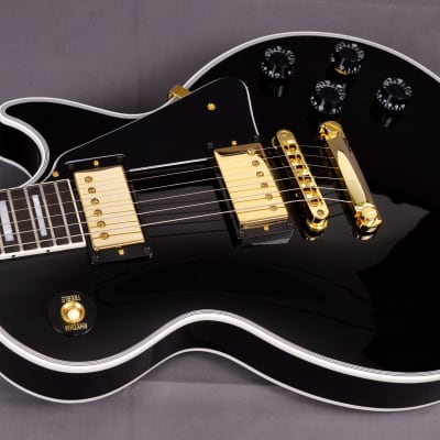 2023 Gibson Custom Shop Les Paul Custom Black Beauty ~NEW Unplayed~ Ebony with COA & OHSC 1959/59 Neck image 11