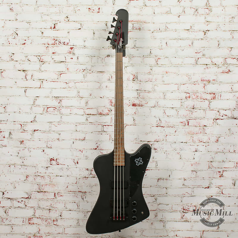 Epiphone Goth Thunderbird IV Bass Satin Black (Factory Second)