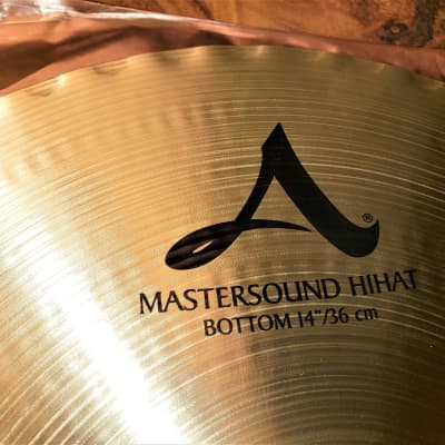 Zildjian 14" A Series Mastersound Hi-Hat Cymbals (2021 Pair) New, Selling as Used image 6