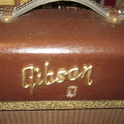 ~1956 Gibson GA-20 Combo Amp Two Tone Brown image 2