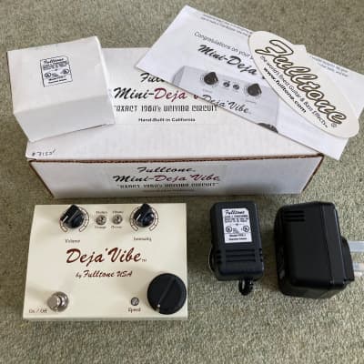 Fulltone Mini Deja Vibe pedal, 9V version, 2012 (Culver City era) for sale