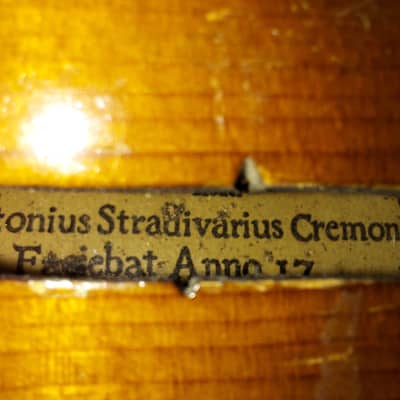 Antonius Stradivarius Cremonensis Faciebat Copy Anno 17 Violin