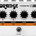 Orange Terror Stamp Valve Hybrid Electric Guitar Amp Pedal, 20 Watts, White