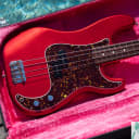 1983 Fender JV PB62-98 '62 Precision Bass Reissue - Nitro Lacquer Candy Apple Red - Japan Vintage