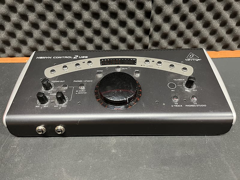 Behringer Xenyx CONTROL2USB Studio Monitor Controller 2012 Reverb UK