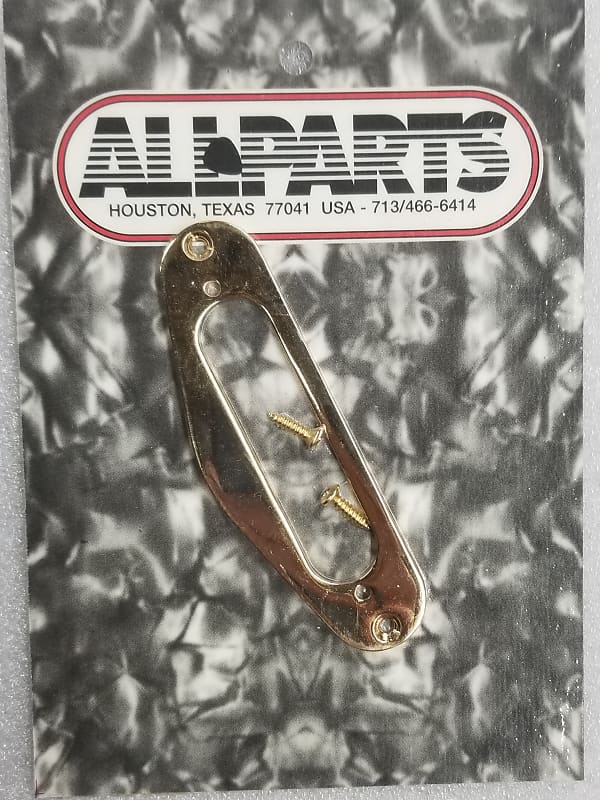 Allparts Telecaster Pickup Ring Gold Reverb