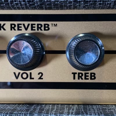 Supro 1696RTH Black Magick Reverb 25 Watt Tube Guitar Head Amplifier image 3