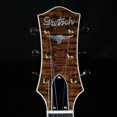 Gretsch Custom Shop G6130 Roundup Birdseye Knotty Pine Guitar image 11