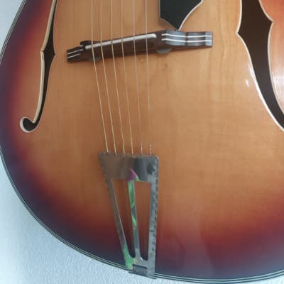 Musima German DDR Vintage Archtop Jazzguitar from 1962 image 22