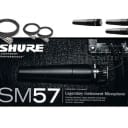 Shure SM57 Instrument Microphones & 20' XLR Cable Bundle - 3 Pack 2020
