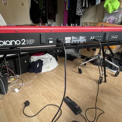Nord Piano 2 HP73 Hammer Action Portable 73-Key Digital Piano 2012 - 2016 - Red image 19