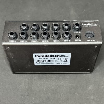 MusicomLab Parallelizer Stereo Line Mixer Black image 2