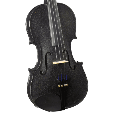 Cremona SV-130 Premier Novice Violin Outfit - Sparkling Black - 4/4 image 1