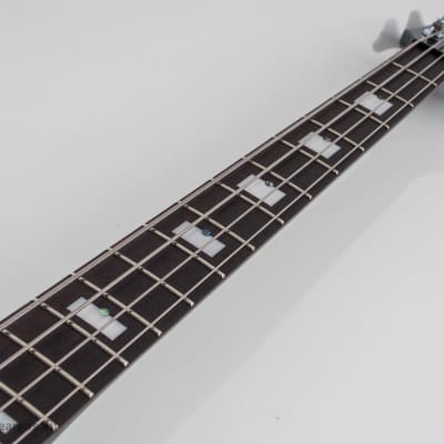Italia Mondial Classic Bass, Italia blue, semi-hollow, Piezo Bridge , Resoglass top, made in Korea image 13