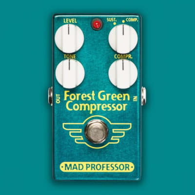 Mad Professor Forest Green Compressor guitar/bass effect pedal image 1