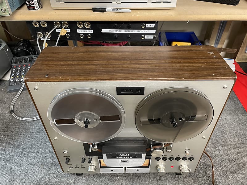 SONY TC-270 Reel To Reel With Original Speakers - Tested, Works. READ