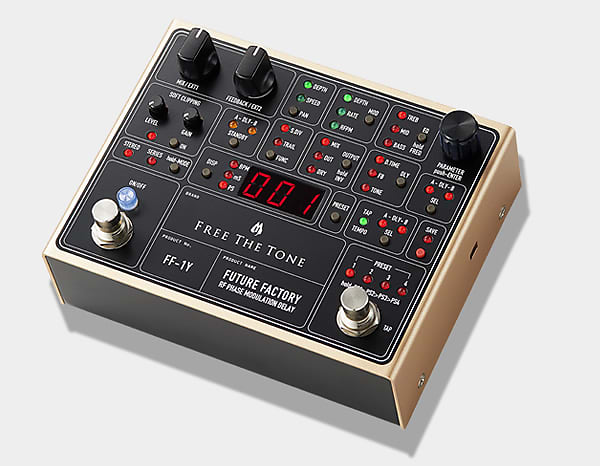 Free The Tone FF-1Y Future Factory RF Phase Modulation Delay | Reverb