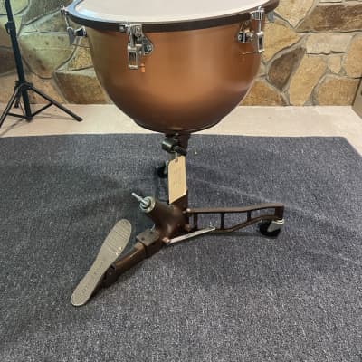 Ludwig Universal 20 Inch W/ FOOT PEDAL Early 2000's - Copper image 3