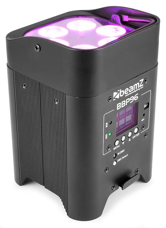 BEAMZ BBP96 6x12W Par Led a Batteria image 1
