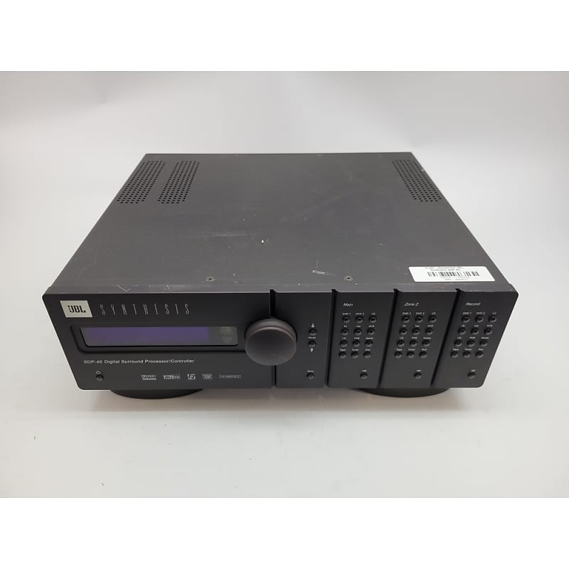 JBL Synthesis SDP-40 Home Theater Processor -Parts/Repair- Local Pick Up Only  			