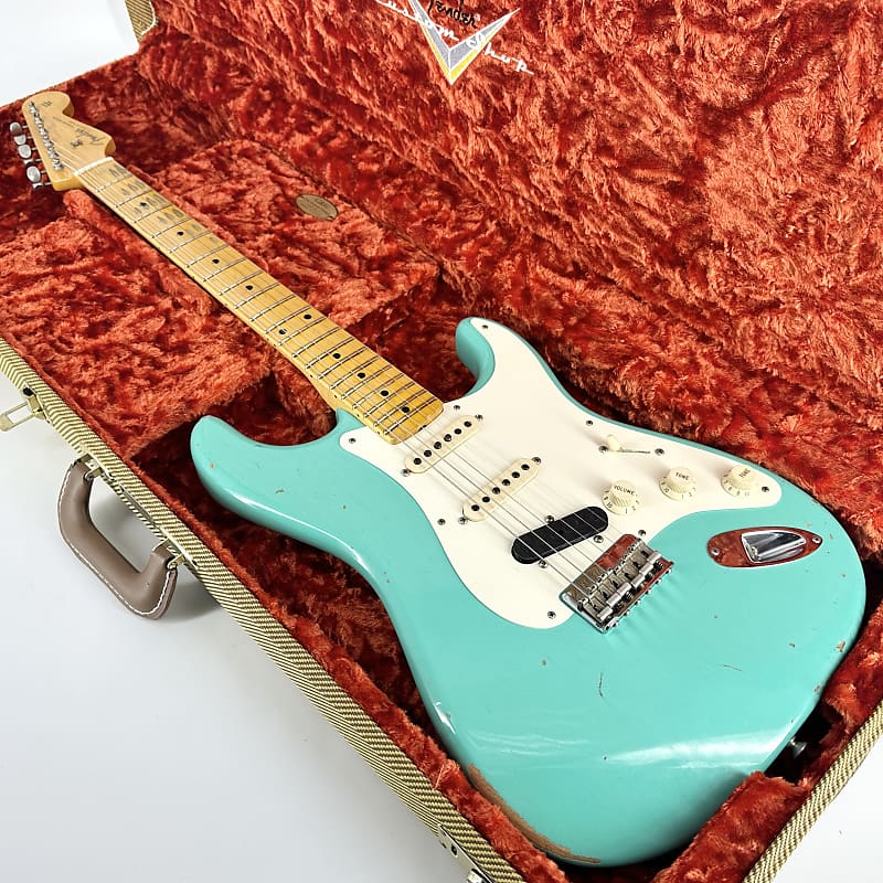 2017 Fender Custom Shop ’56 Relic Stratocaster – Sea Foam Green image 1
