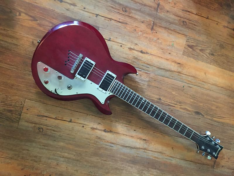 Ibanez Asx32 Electric Guitar - Roadrunner Case - Red Flat Stain