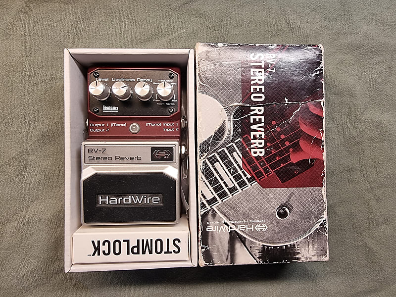 DigiTech Hardwire RV-7 Stereo Reverb