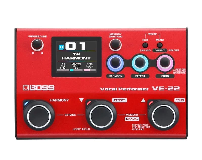 Boss VE-22 Vocal Processor image 1