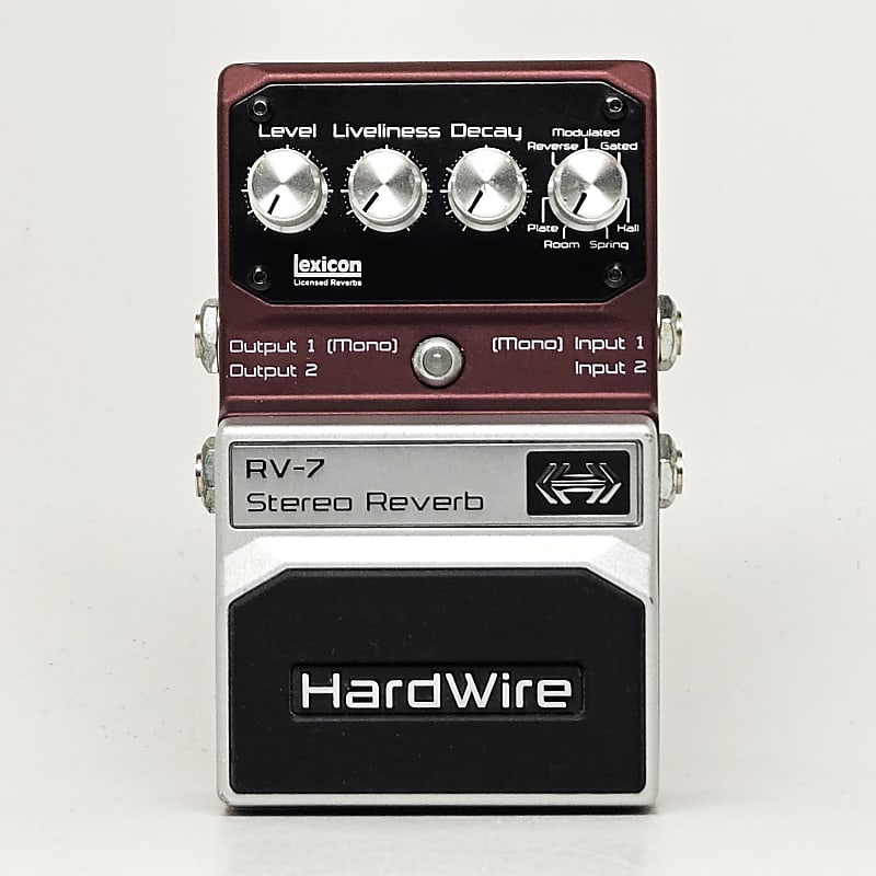 DigiTech Hardwire RV-7 Stereo Reverb