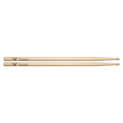 Vater VH5AS 5A Stretch Hickory Wood Tip Drum Sticks (Pair)