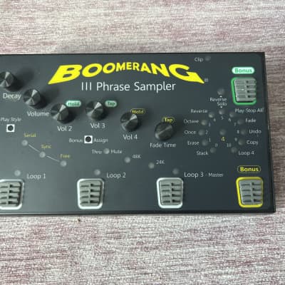 Reverb.com listing, price, conditions, and images for boomerang-phrase-sampler