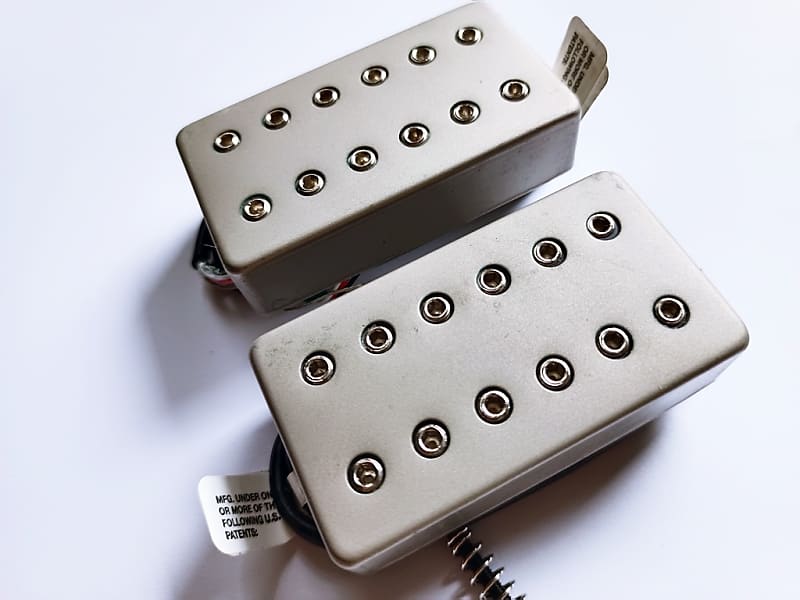 ディマジオ FUSION EDGE ブリッジ DiMarzio Fusion Edge Brushed Nickel Humbucker Neck and