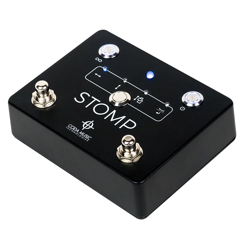 STOMP Bluetooth® 4.0 Page Turner Pedal & App Controller - Color: Black image 1