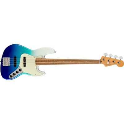Fender Player Plus Jazz Bass Pau Ferro Fingerboard, Belair Blue image 10