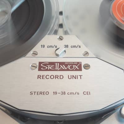 Stellavox SP-8 with Stereo Record Unit & APS 9 • Complete working Recording Set image 2